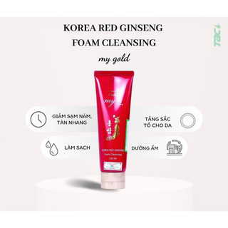Sữa rửa mặt Hồng sâm đỏ My Gold