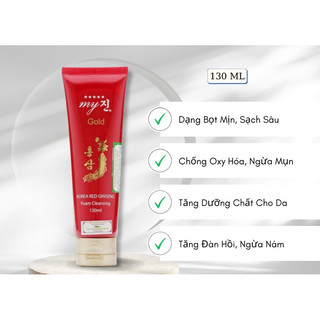 Sữa rửa mặt Hồng sâm đỏ My Gold