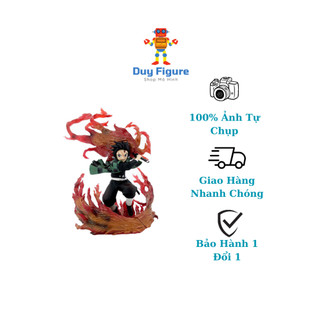 Mô hình Kimetsu No Yaiba Duy Figure Tanjiro cao 22cm, figure anime thanh gươm diệt quỷ, mô hình trang trí