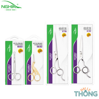 Kéo cắt tóc cao cấp kềm nghĩa /kéo cắt tỉa lông mũi đầu tròn/kéo cắt tỉa lông mày mũi km601 km603 km604 kt703 kt704