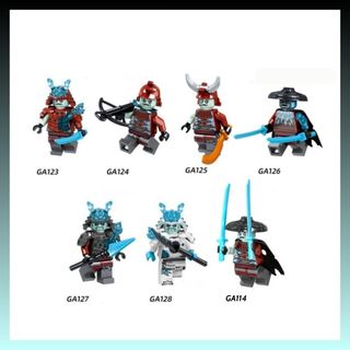 Đồ chơi lắp ráp minifigures Ninjago 11 PRCK LELE - Lắp ghép xếp hình nhân vật Ninja