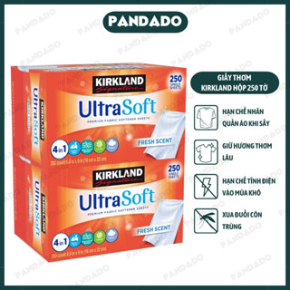 Giấy thơm sấy quần áo Kirkland Ultra Soft hộp 250 tờ - PANDADO 