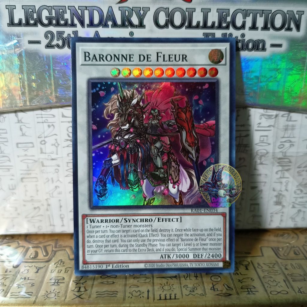 Baronne de Fleur – RA01-EN034 – Super Rare [Thẻ bài Yugioh]