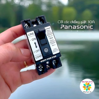 Bộ ngắt mạch an toàn chống giật CB cóc chống giật 30A Panasonic