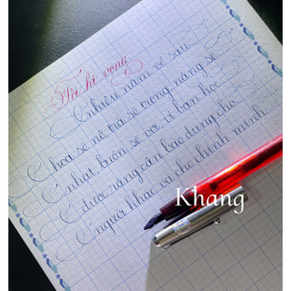 Bút mài Hoàng Ngọc 51A ⚡ HÀNG CHÍNH HÃNG ⚡ bút ngòi F mài gai, nét siêu mảnh