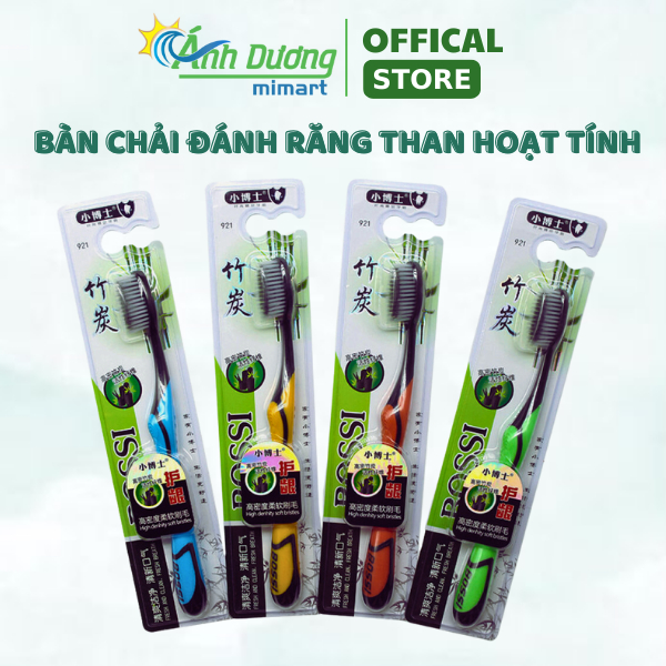 Bàn Chải Đánh Răng Than Hoạt Tính