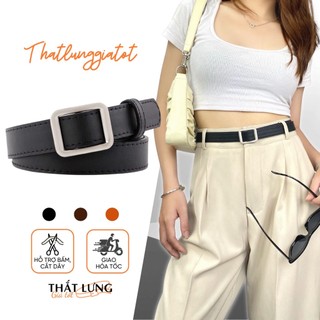 a17 Dây thắt lưng mặt vuông cho nữ