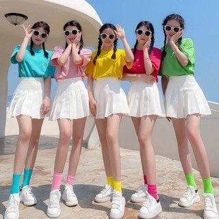 Áo thun unisex form rộng basic new 100%