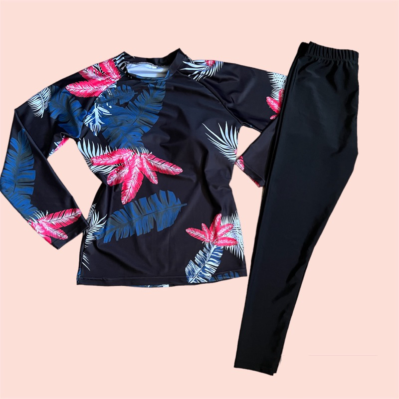 Đồ bơi nữ big size tay dài quần bơi dài- Bikini đi biển áo tay dài che nắng- đồ bơi giữ nhiệt nữ-shopnabi QDQL_AOLAN | BigBuy360 - bigbuy360.vn