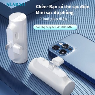 Pin sạc dự phòng 5000mah, có sạc nhanh pd 18.5w nhẹ và di động