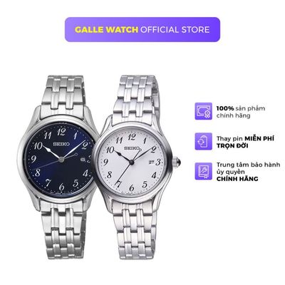 Đồng hồ nữ Seiko SUR64 mặt kính Sapphire cao cấp, chống nước 5ATM, dây thép đeo tay cao cấp, thời trang