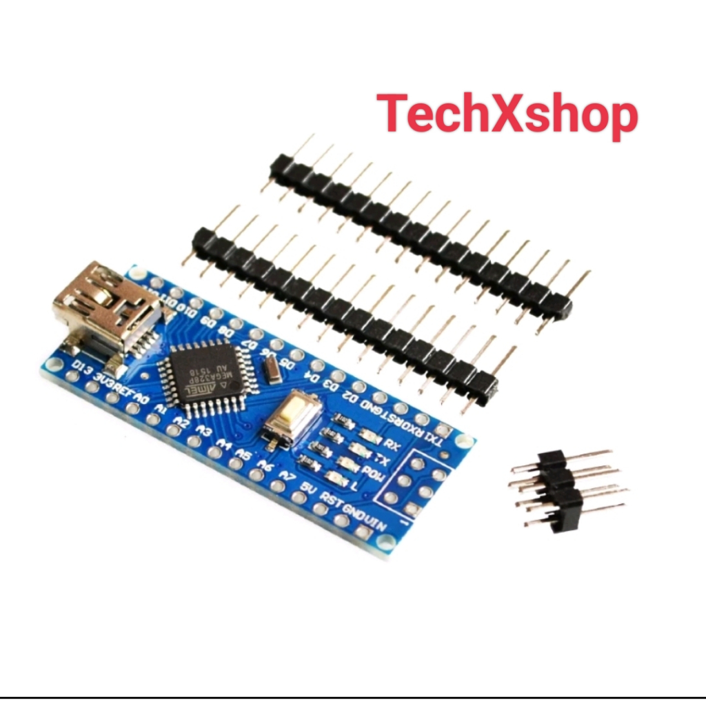 Bảng Mạch Nano V3.0 ATmega168 CH340 CH340G Mini USB Cho Arduino