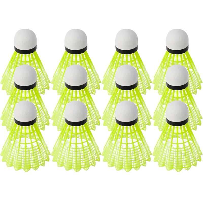 Hộp Quả Cầu Lông [𝗙𝗿𝗲𝗲 𝗦𝗵𝗶𝗽] Quả Cầu Lông Nhựa Fuwin Chính Hãng 6 PCS(Hộp 6 quả)