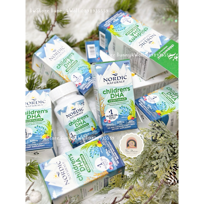 DHA Viên Gel Nordic Naturals Children's cho bé từ 3-6 tuổi