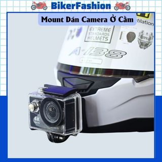 Bộ Mount,CNC Gắn Cằm Camera Cho Mũ Bảo Hiểm Fullface Cằm Nhọn - Pat Gắn Cằm Cho Fullface