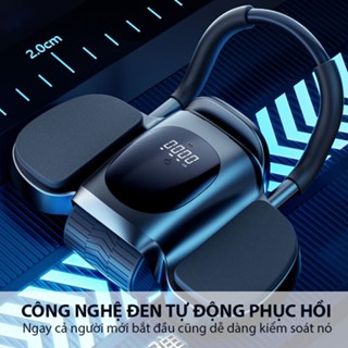  Con Lăn Tập Bụng Máy Tập Cơ Bụng Đồng Hồ Hiển Thị Thông Số - Dụng Cụ Tập Gym Đa Năng Tập Cơ Tay Cơ Bụng 