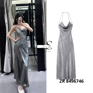 Váy đầm hiệu ứng satin TQXK mẫu mới 2023 sang chảnh gợi cảm đi tiệc | Order