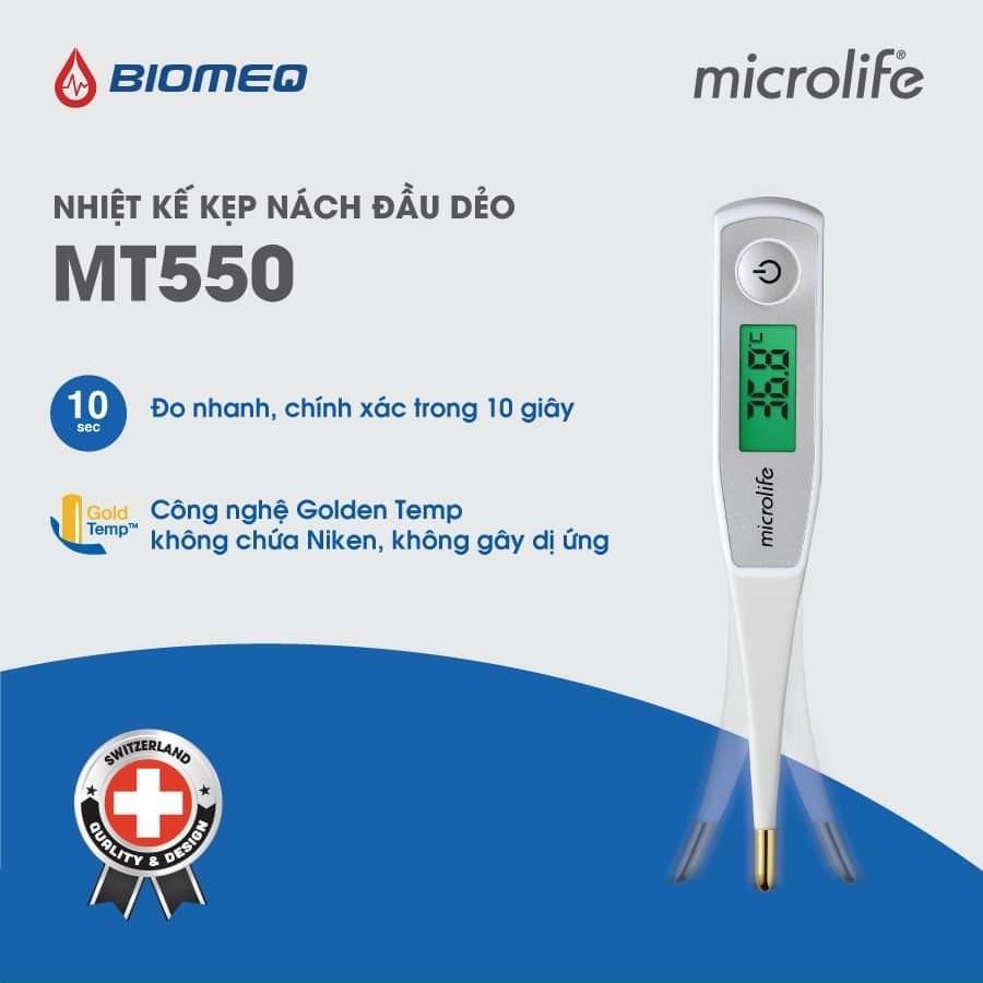 Nhiệt kế Điện Tử Microlife MT550