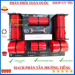 2 Mạch phân tần siêu chất cho loa công suất lớn 2bass 1 tép xịn