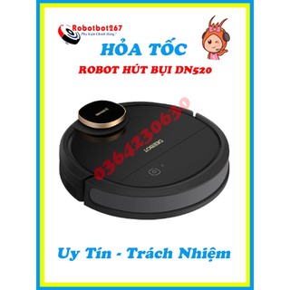 Robot hút bụi ecovacs deebot dn520 hàng qua sự dụng 90-95%