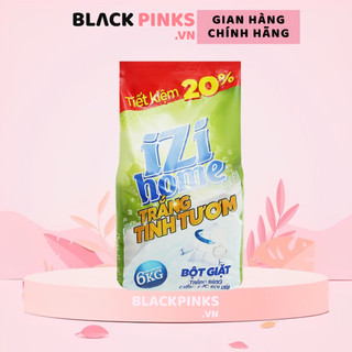 Bột giặt izi home trắng tinh tươm 6kg