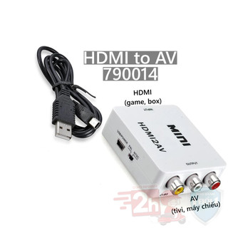 Box Chuyển Mini HDMI Ra AV