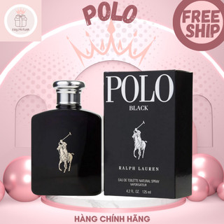 |Chính Hãng| Nước hoa nam Polo black 125ml - Nam tính, sang trọng , đẳng cấp , dầu thơm nam mùi hương thể thao,tươi mát.