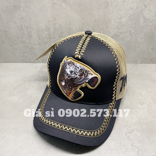 Nón kết mũ lưỡi trai thêu hình ông địa độc đáo cá tính thời trang cao cấp unisex