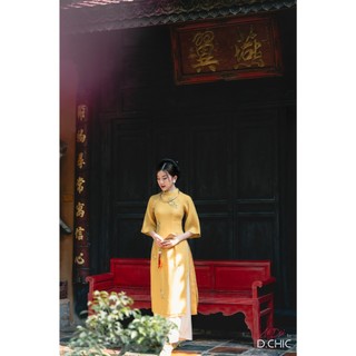 D.CHIC Áo dài Minh Thư MS: 1831916 KHÔNG BAO GỒM QUẦN LỤA