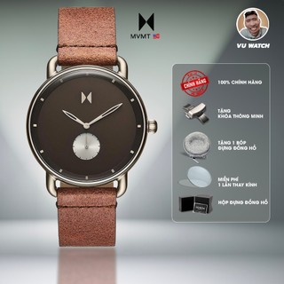 Đồng hồ nam mvmt d-mr01 dây da | tặng kèm nhiều quà tặng hấp dẫn