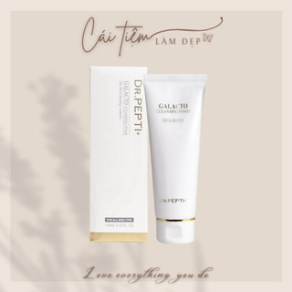 Sữa rửa mặt gạo dr.pepti+ galacto cleansing foam 110ml
