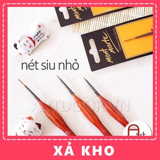 [ARTDOOR] Cọ vẽ đầu Tỉa MONT MARTE nét dài siêu nhỏ