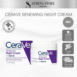 Kem dưỡng ban đêm tái tạo da ban đêm cerave skin renewing night cream, phục hồi vùng da mệt mỏi-cerave-elizabethblood