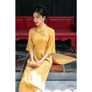D.CHIC Áo dài Minh Thư MS: 1831916 KHÔNG BAO GỒM QUẦN LỤA