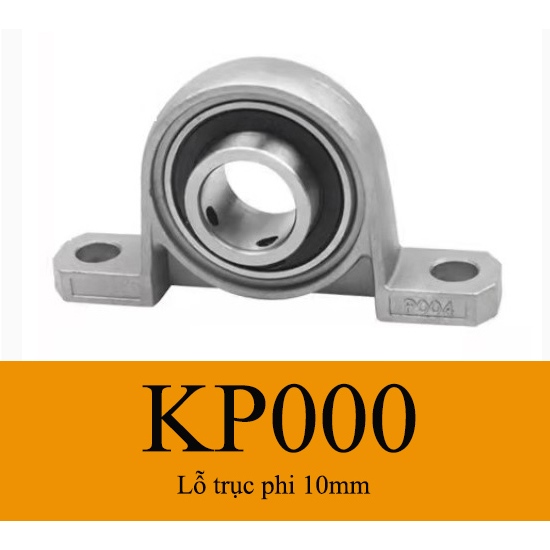 Gối đỡ KP000, gối đỡ trục đứng phi 10mm