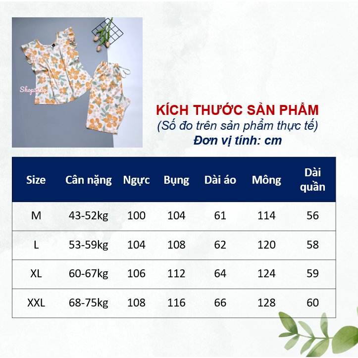 Đồ bộ tole trung niên, bộ lanh mặc nhà quần lửng VNXK cao cấp SHOP5SAO (53-75kg) | BigBuy360 - bigbuy360.vn