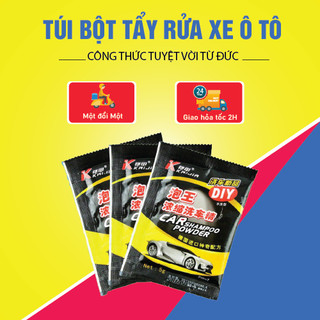 Bột Rửa Xe Ô Tô Malieza - Dung dịch rửa xe không chạm siêu sạch