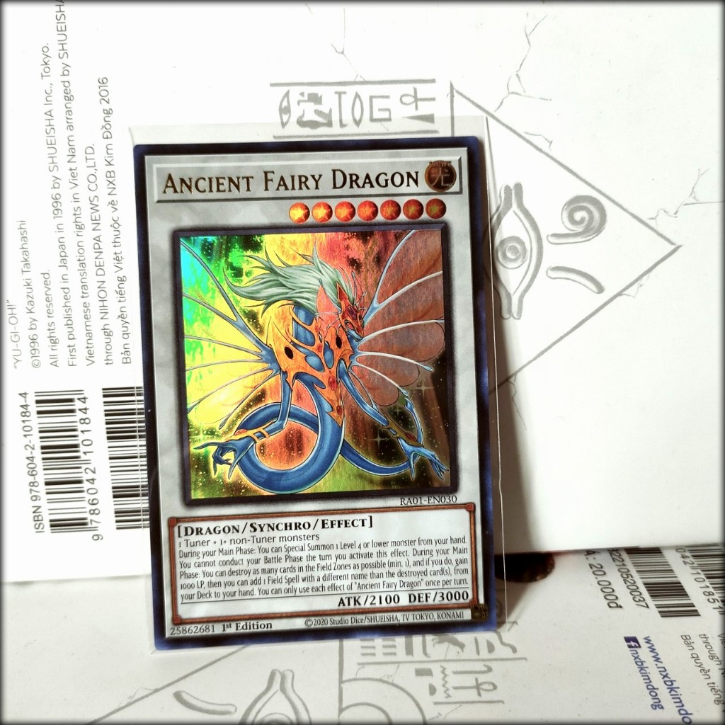 Thẻ bài Yugioh Chính Hãng Ancient Fairy Dragon