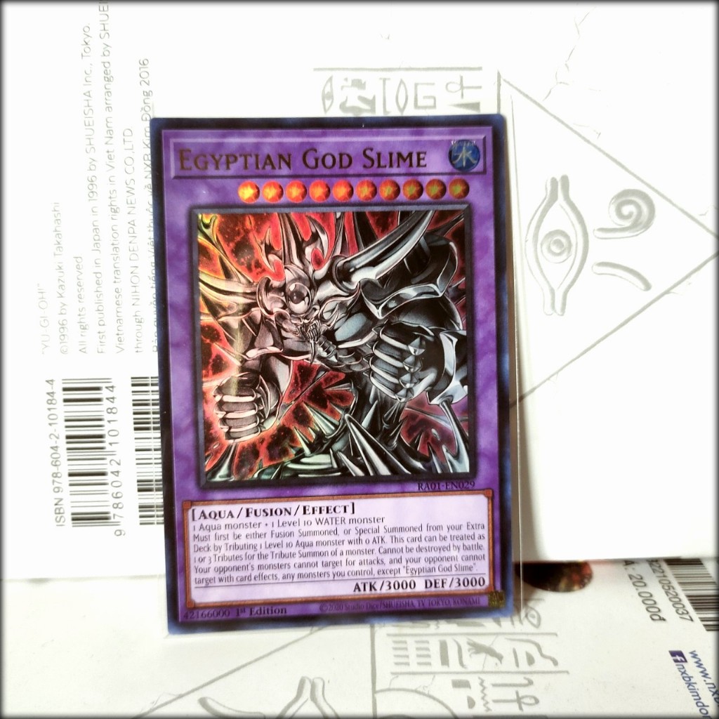 Thẻ bài Yugioh Chính Hãng Egyptian God Slime