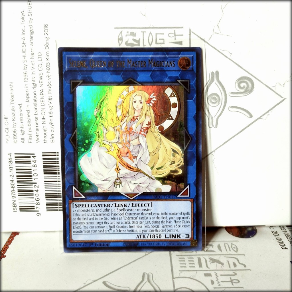 Thẻ bài Yugioh Chính Hãng Selene, Queen of the Master Magicians