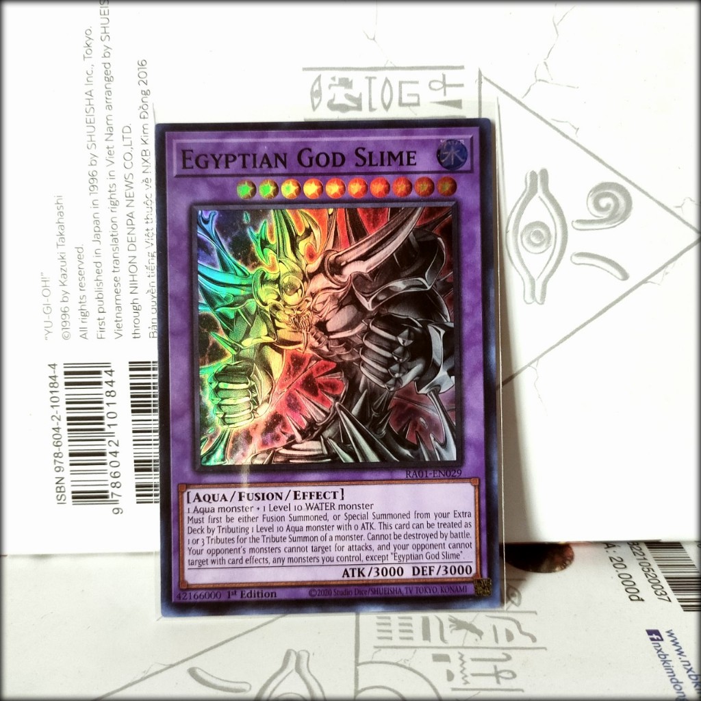 Thẻ bài Yugioh Chính Hãng Egyptian God Slime