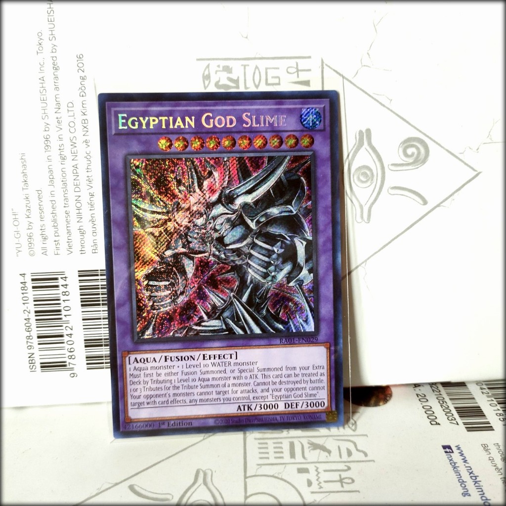 Thẻ bài Yugioh Chính Hãng Egyptian God Slime