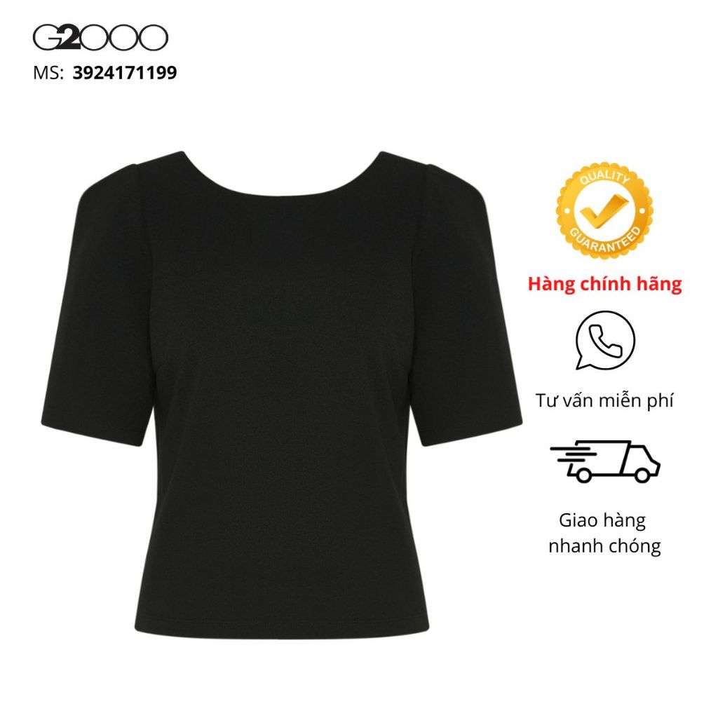 Áo Thun Nữ G2000 (3924171199) Màu Đen