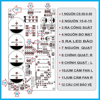 bo nguồn 4 tụ sợi cao cấp không Bluetooth
