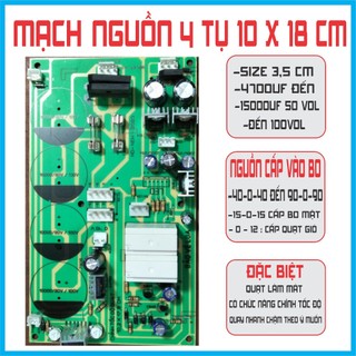 bo nguồn 4 tụ sợi cao cấp không Bluetooth