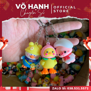 Móc khóa 💥 hàng loại 1 💥 móc dẻo hoạt hình cute khoá túi xách, móc khoá xe