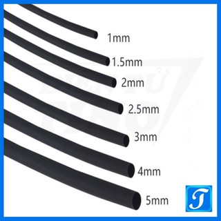 Ống Co Nhiệt Gen Co Nhiệt Cách Điện Chống Cháy Đủ Kích Thước từ 1mm đến 12mm Màu Đen