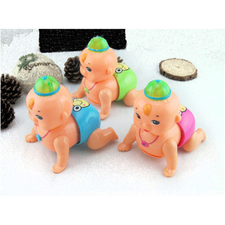 Búp bê em bé bò có đèn và nhạc giúp em bé phát triển trí óc và tay chân