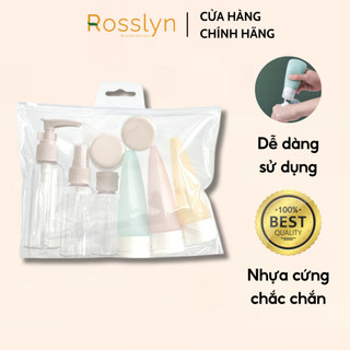 Set 11 Lọ Chiết Mỹ Phẩm Chống Rò Rỉ Tiện Dụng Khi Đi Du Lịch Rosslyn Cosmetic QT134