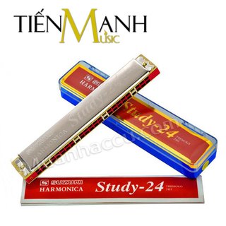 Kèn Harmonica Tremolo Suzuki Study 24 Lỗ
